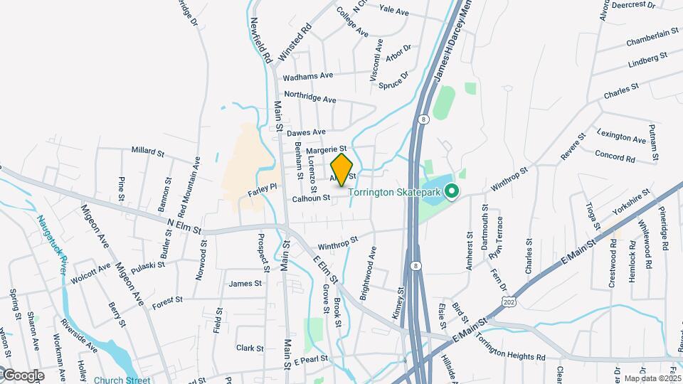 123 Calhoun St Map and Location Details