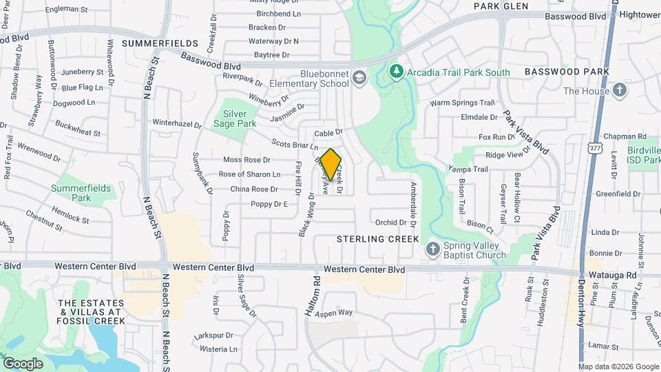 6908 Bentley Ave Map and Location Details