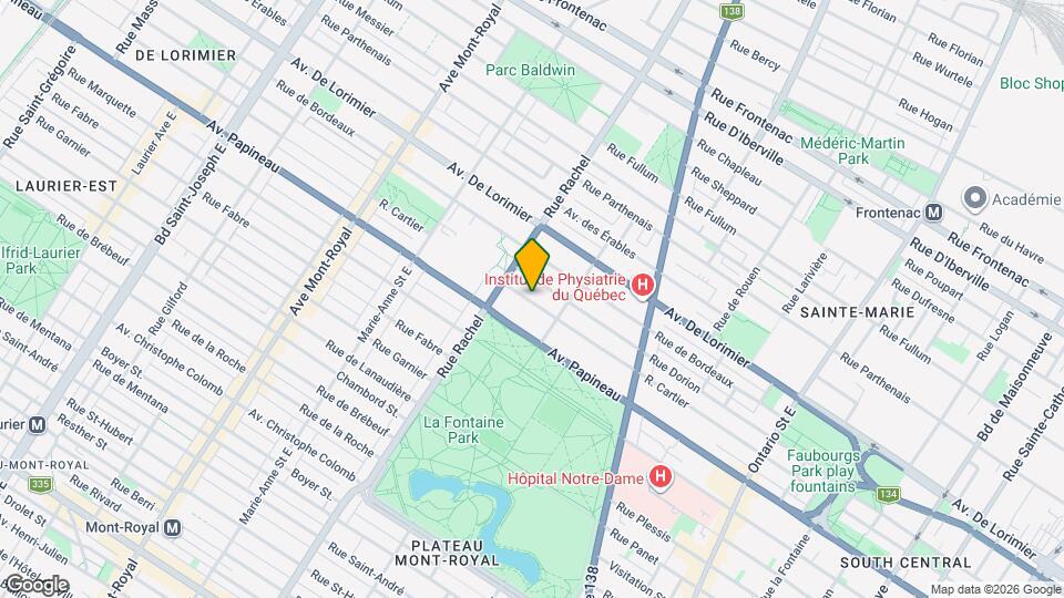 4063 Cartier Rue Map and Location Details