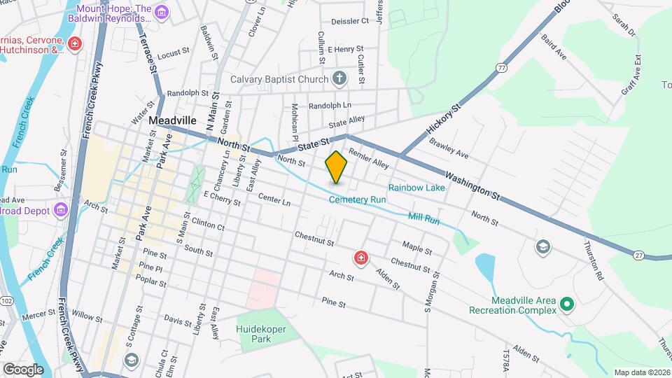 Brookside Apartments Map and Location Details