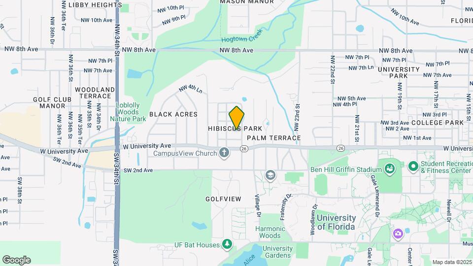 2619 NW 2 Ave Map and Location Details