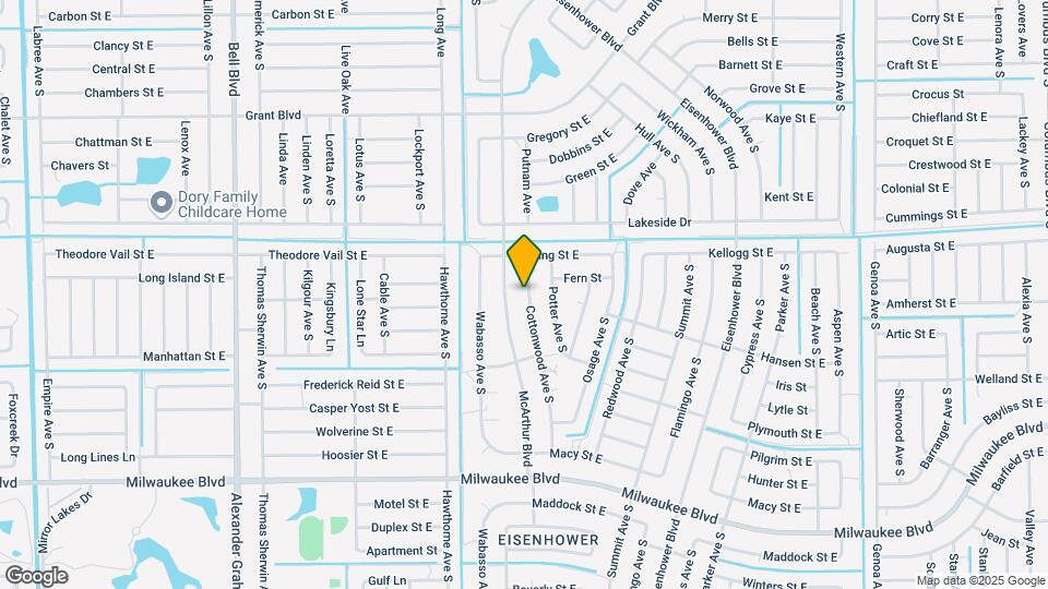 512 Cottonwood Ave S Map and Location Details