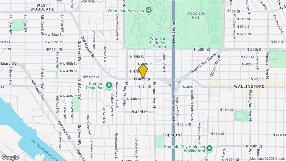 4517 Evanston Ave N Map and Location Details