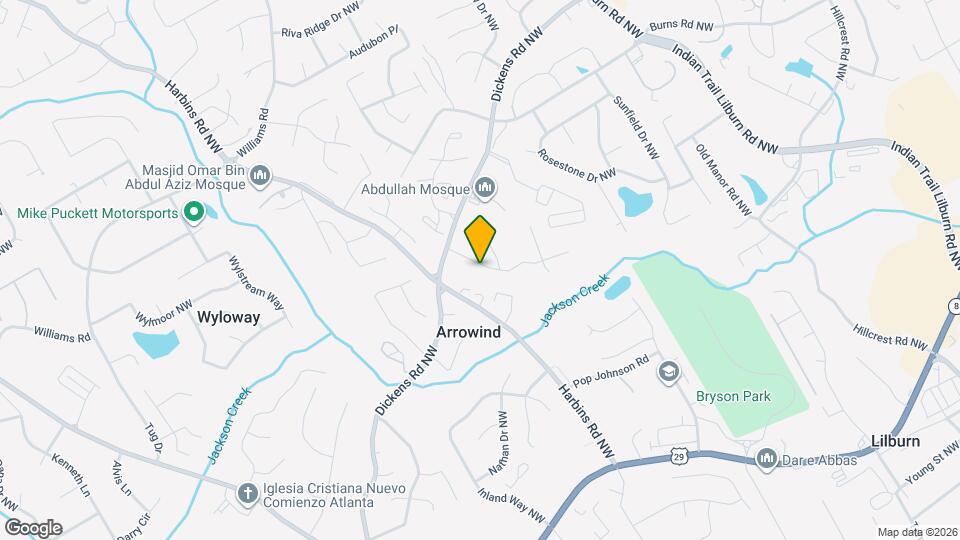 650 Durham Ridge Dr NW Mapa y Detalles de la Ubicación