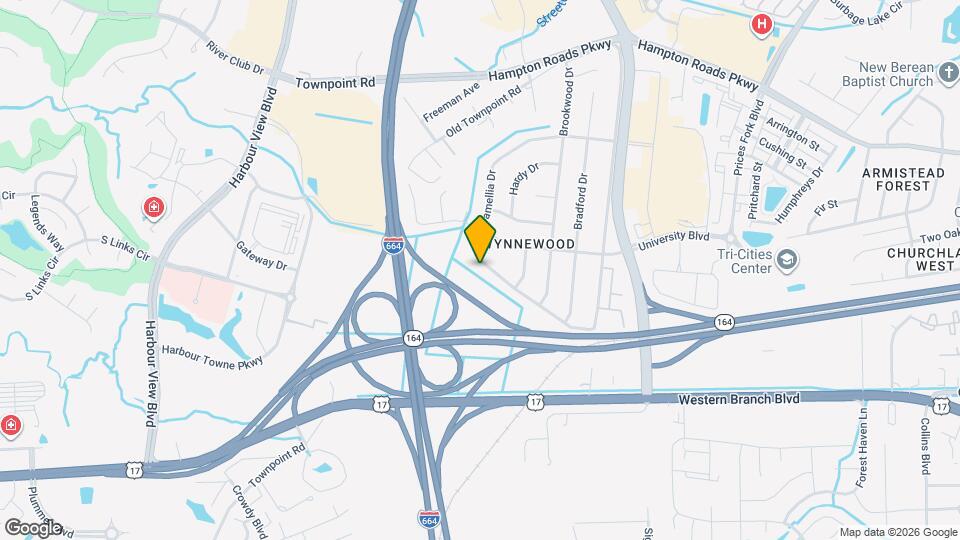 4625 Camellia Dr Map and Location Details