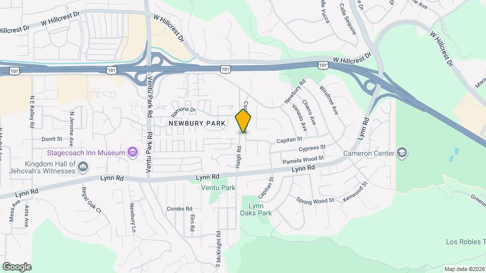 99 Castilian Ave Map and Location Details