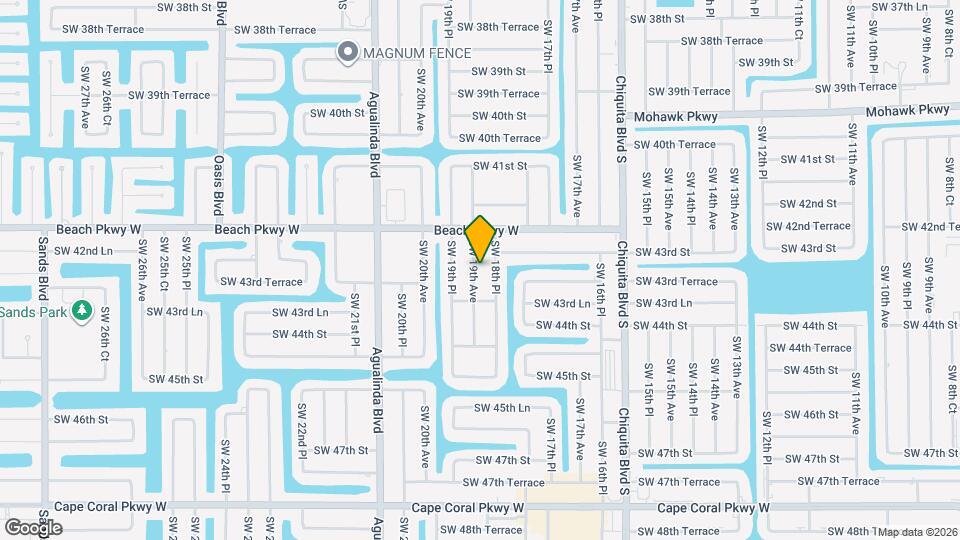 4313 SW 19th Ave Mapa y Detalles de la Ubicación