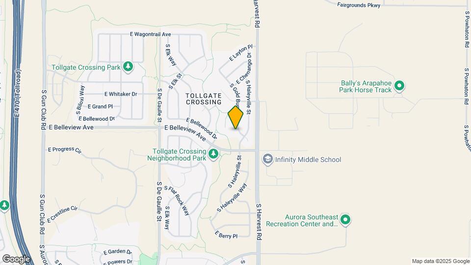 5113 S Gold Bug Way Map and Location Details