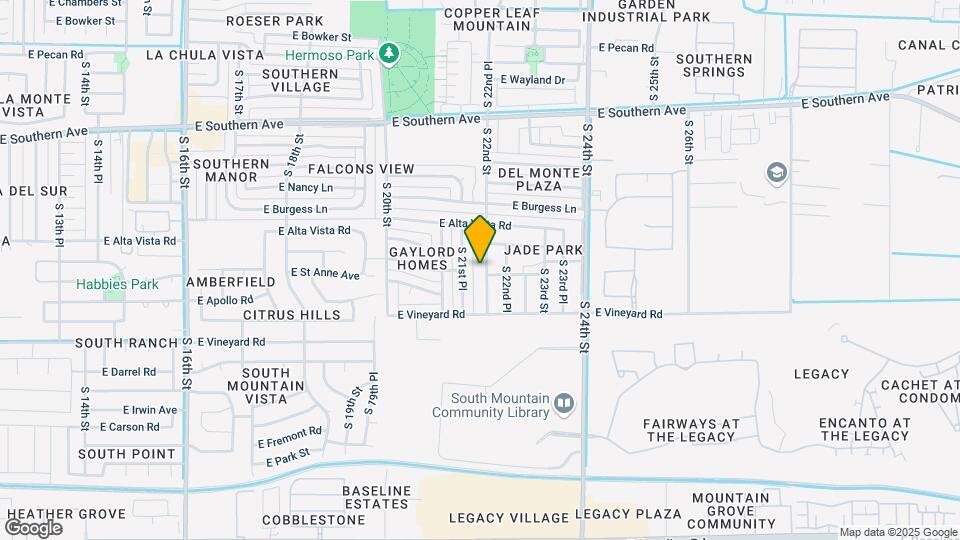 Ellington Place Fourplex Map and Location Details