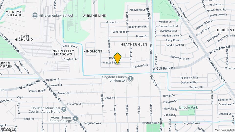 2146 Deerhurst Ln Map and Location Details