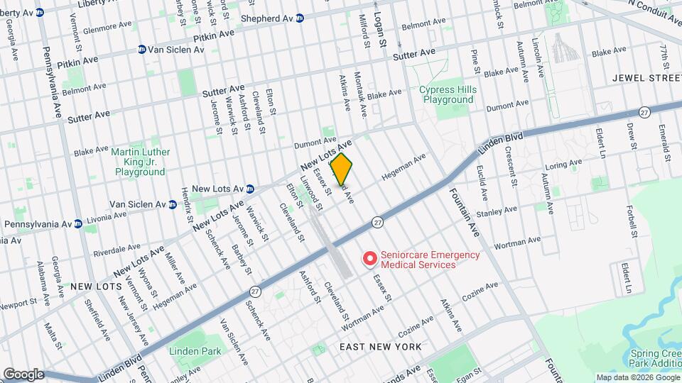 740 Shepherd Ave Map and Location Details