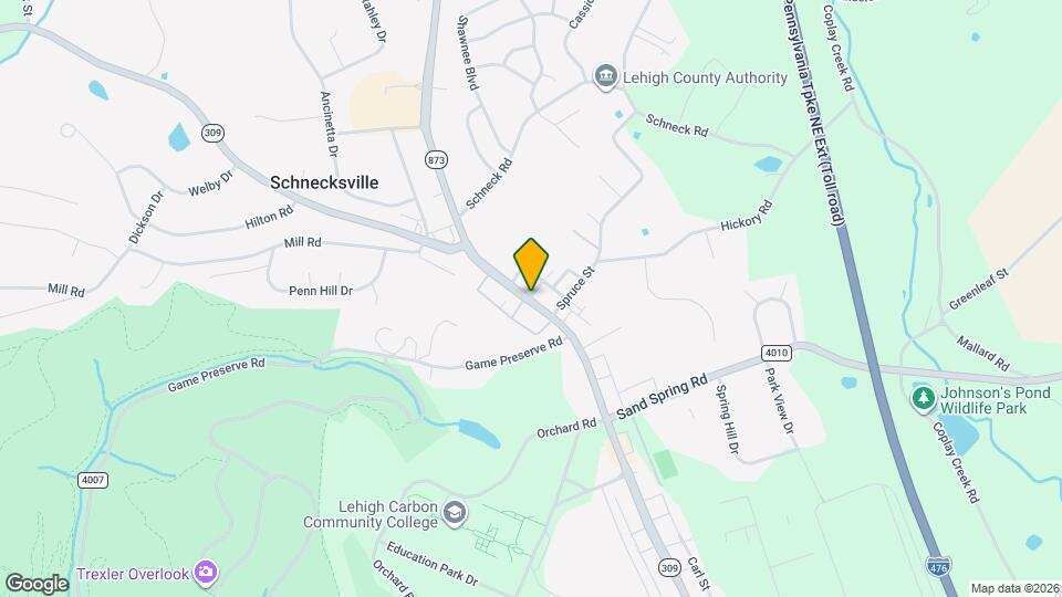 4741 PA-309 Map and Location Details