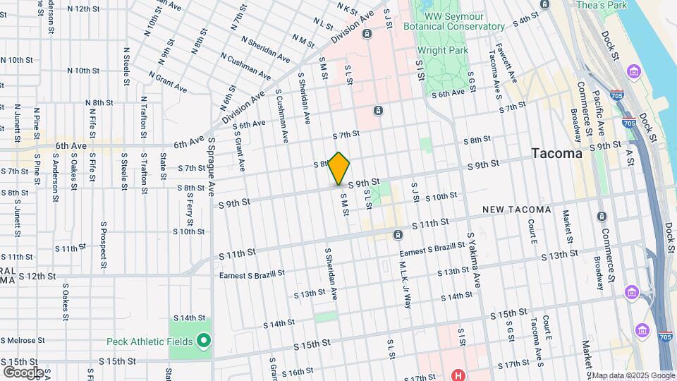 1302 S 9th St Mapa y Detalles de la Ubicación