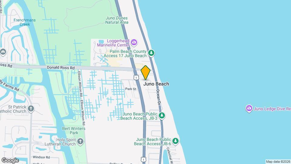 475 Ocean Ridge Wy Map and Location Details