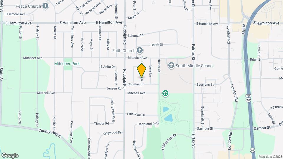 3644 Livingston Ln Map and Location Details