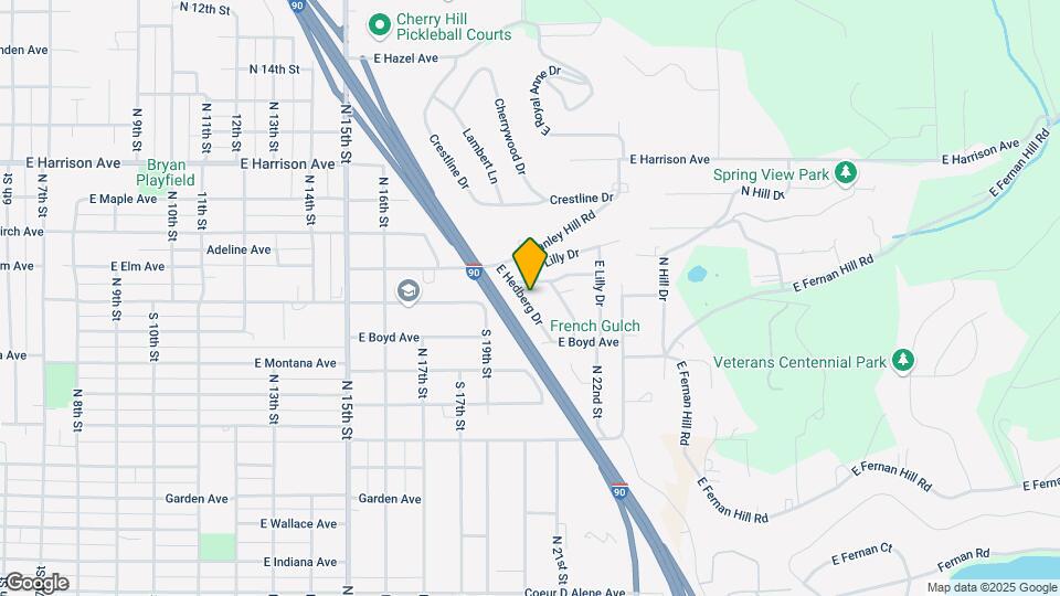954 E Hedberg Dr Map and Location Details