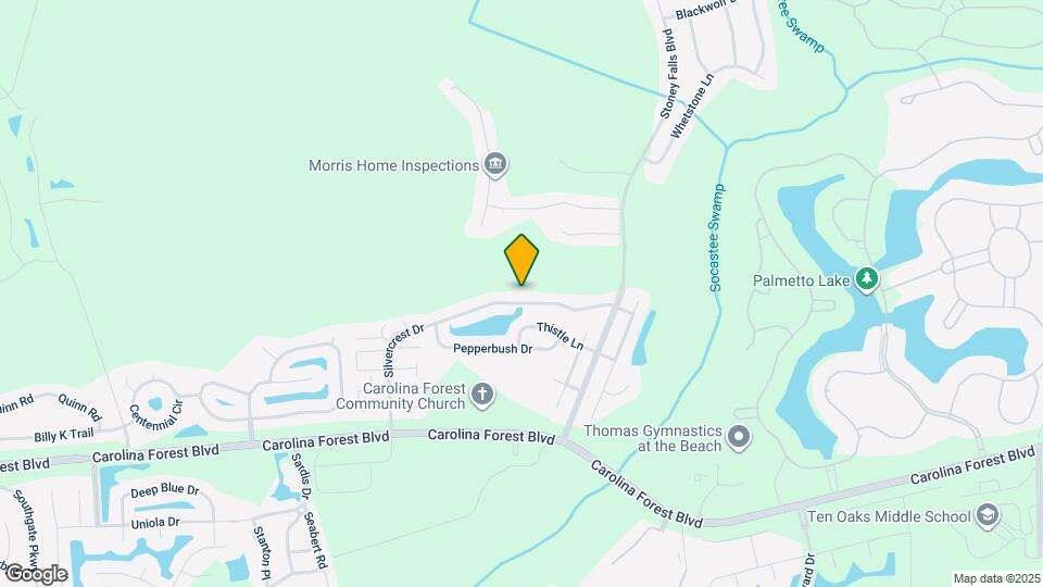 896 Silvercrest Dr Map and Location Details