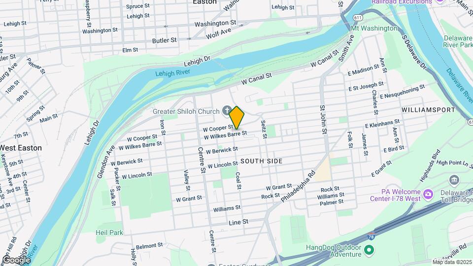 336 Coal St Map and Location Details