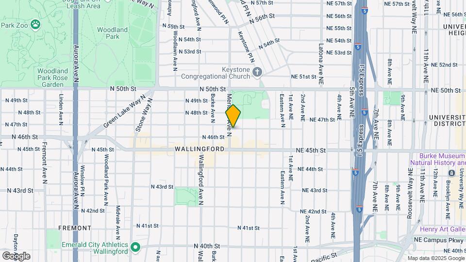 4530 Meridian Ave N Map and Location Details