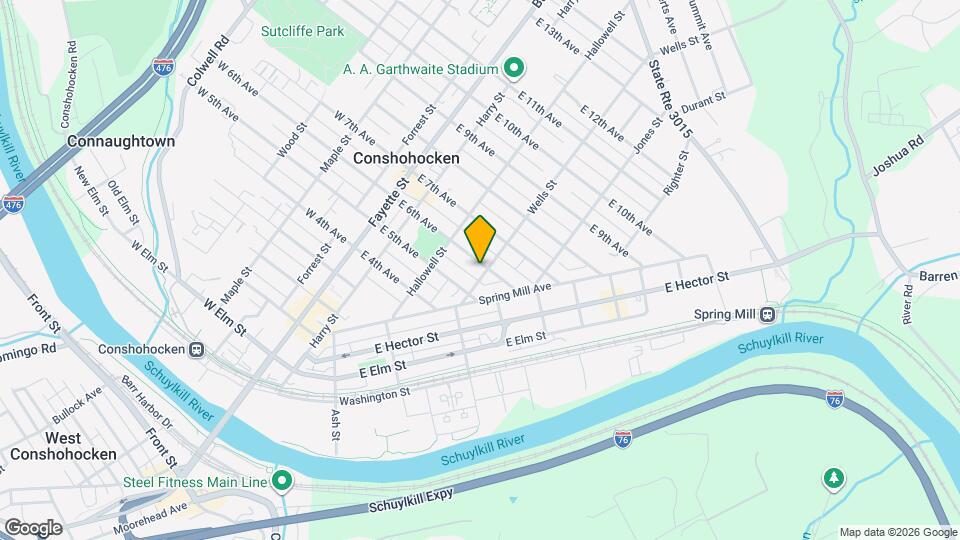 247 E 6th Ave Map and Location Details