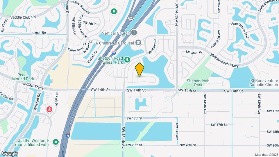 1388 SW 151st Ave Map and Location Details