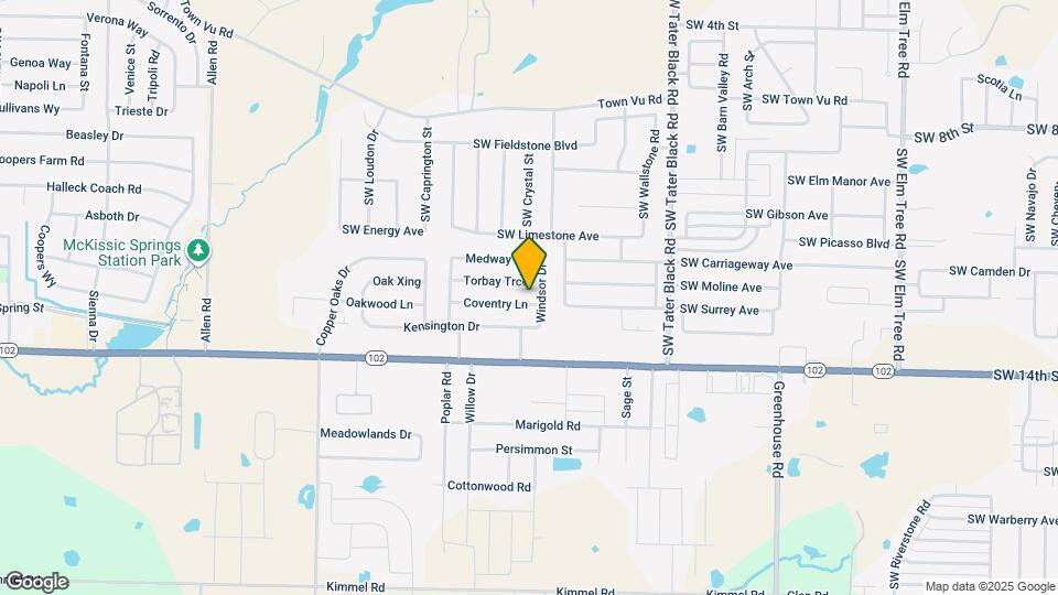1271 Coventry Ln Mapa y Detalles de la Ubicación