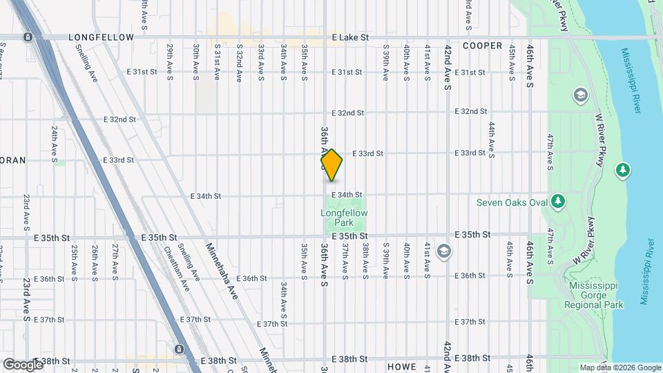 3345 36th Ave S Mapa y Detalles de la Ubicación