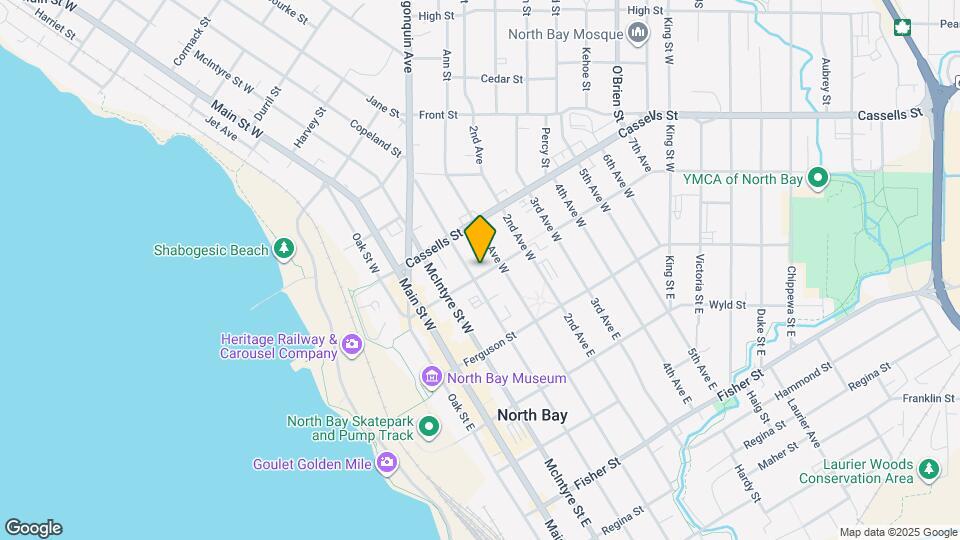 210 Worthington St W Map and Location Details