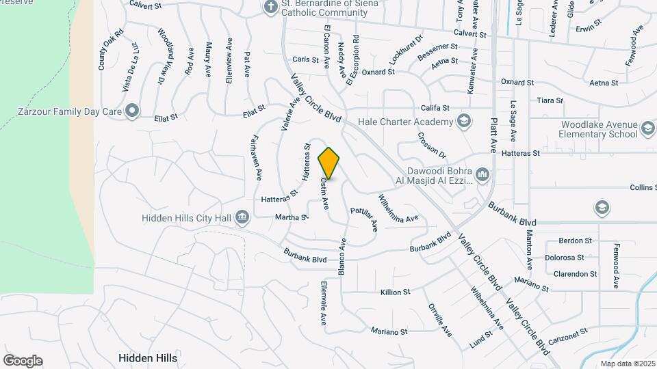 5718 Ostin Ave Map and Location Details