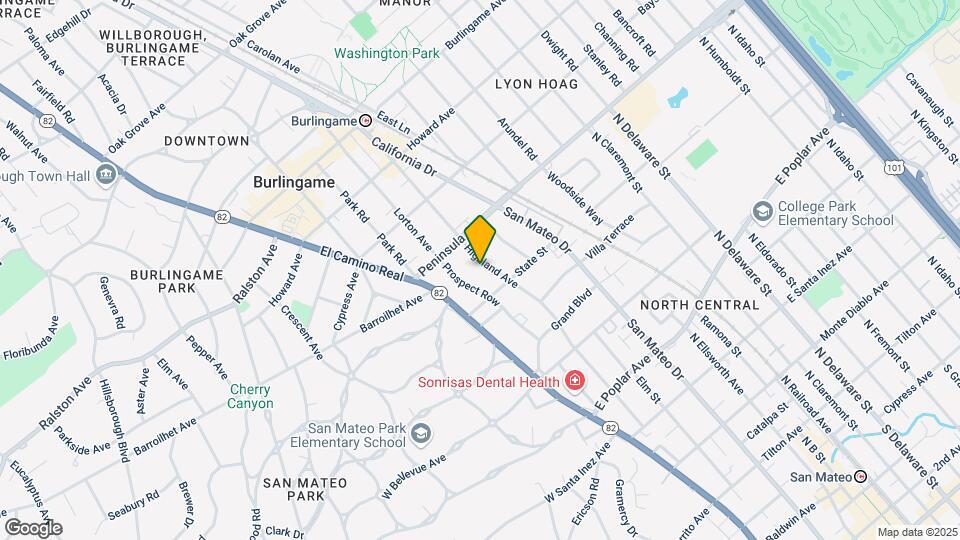 831 Highland Ave Mapa y Detalles de la Ubicación