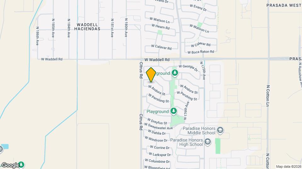 17840 W Andora St Map and Location Details