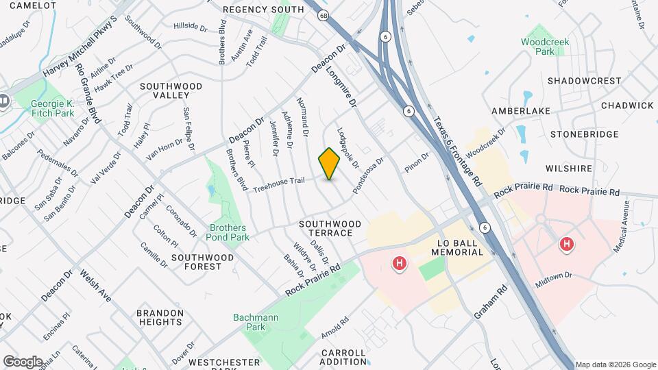 3004 Longleaf Dr Mapa y Detalles de la Ubicación