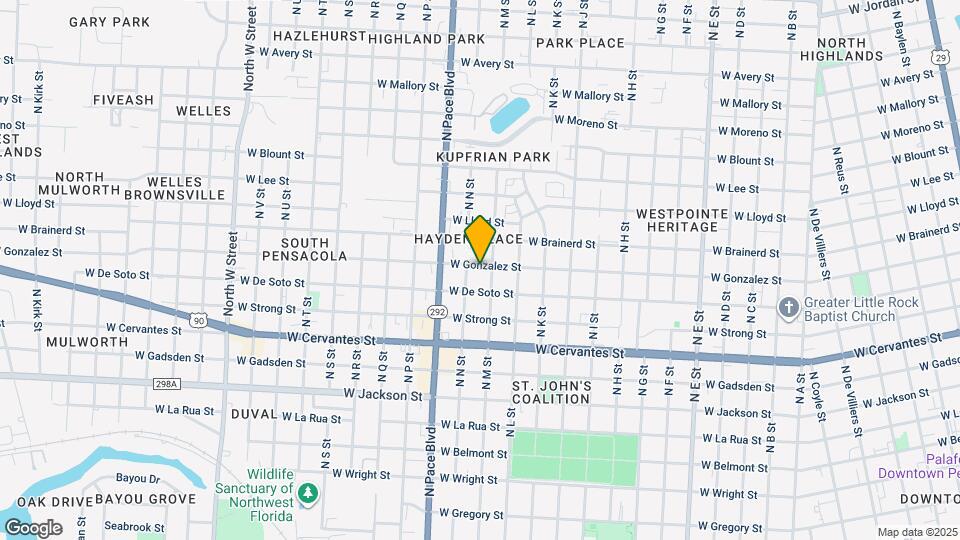 1911 W Gonzalez St Map and Location Details