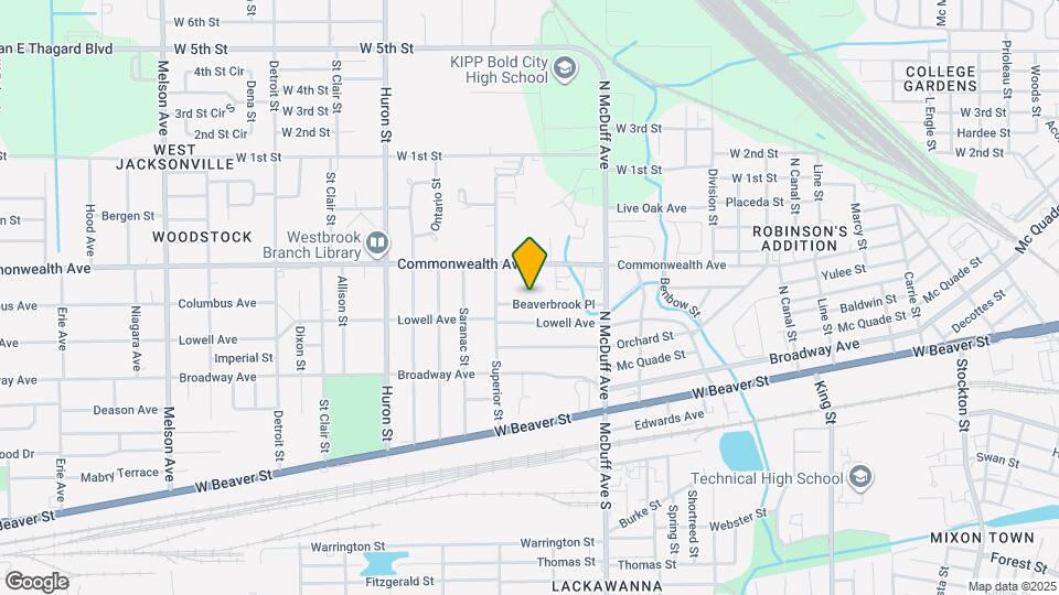 2603 Beaverbrook Pl Map and Location Details