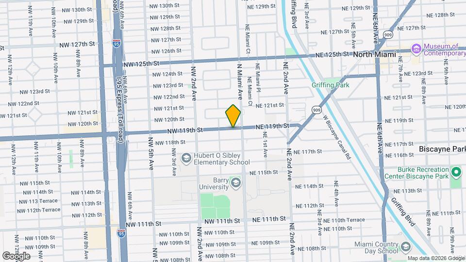 40 NW 119th St Mapa y Detalles de la Ubicación