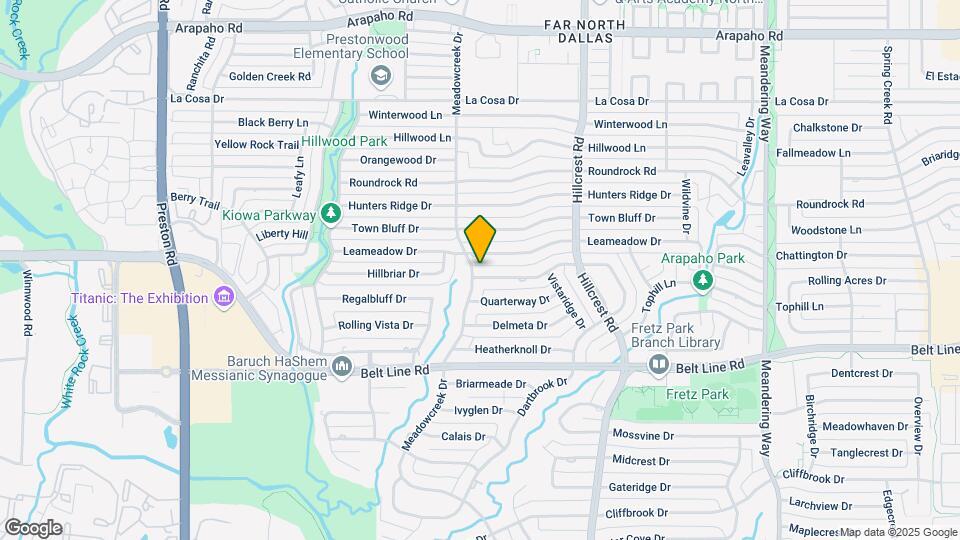 6809 Vineridge Dr Map and Location Details