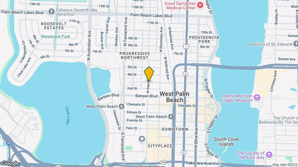 318 N Sapodilla Ave Mapa y Detalles de la Ubicación