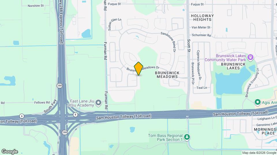 14423 Benningcrest Ln Map and Location Details