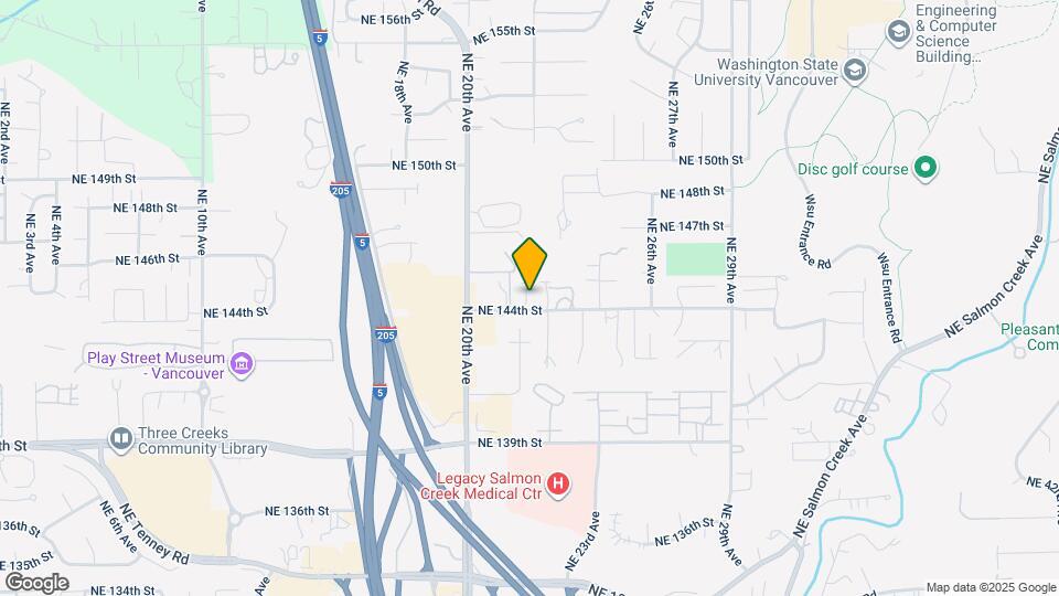 14409 NE 22nd Ave Mapa y Detalles de la Ubicación