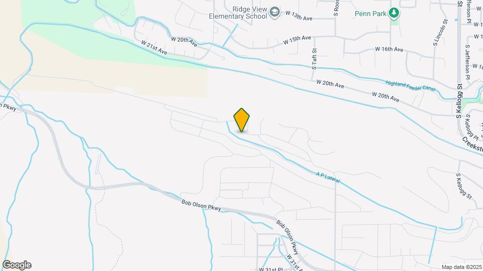 2962 S Belfair St Map and Location Details