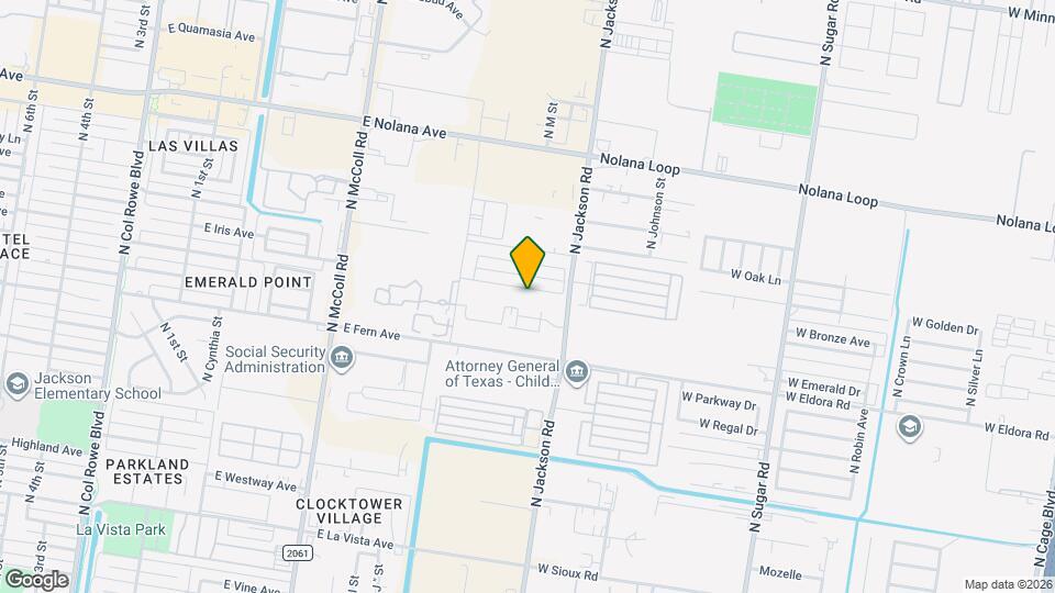1408 E Hibiscus Ave, Unit 2 Map and Location Details