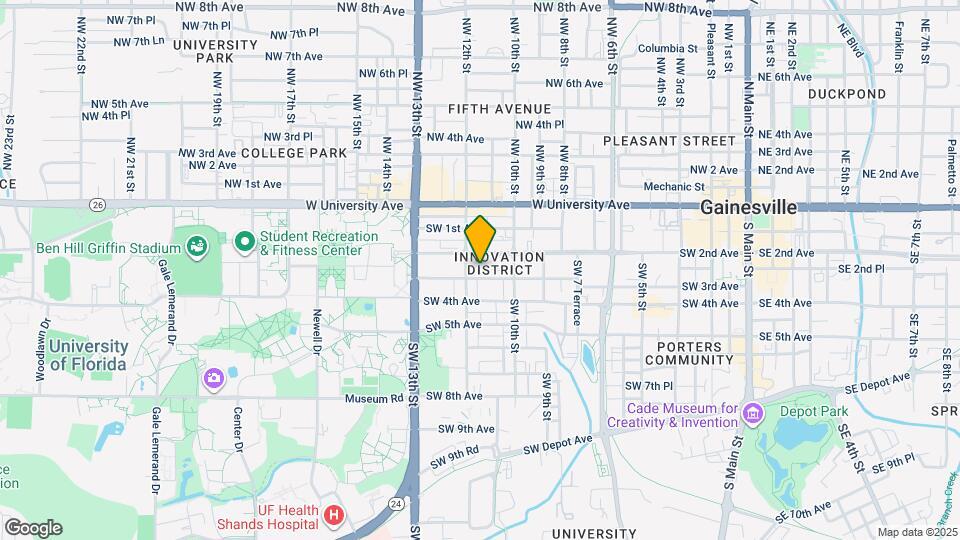 1113 SW 2nd Pl Map and Location Details