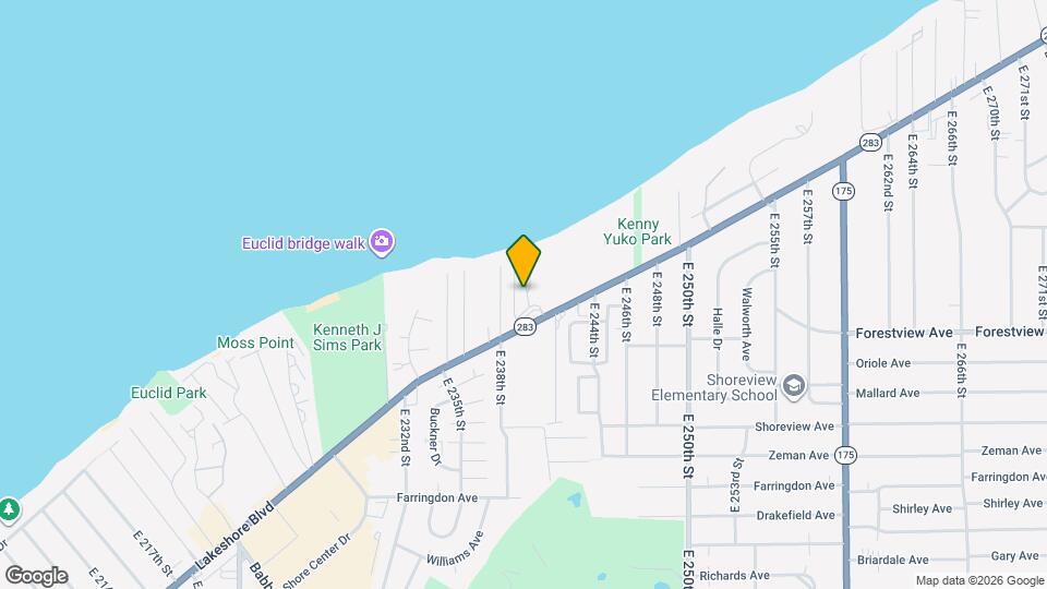 Water's Edge Mapa y Detalles de la Ubicación