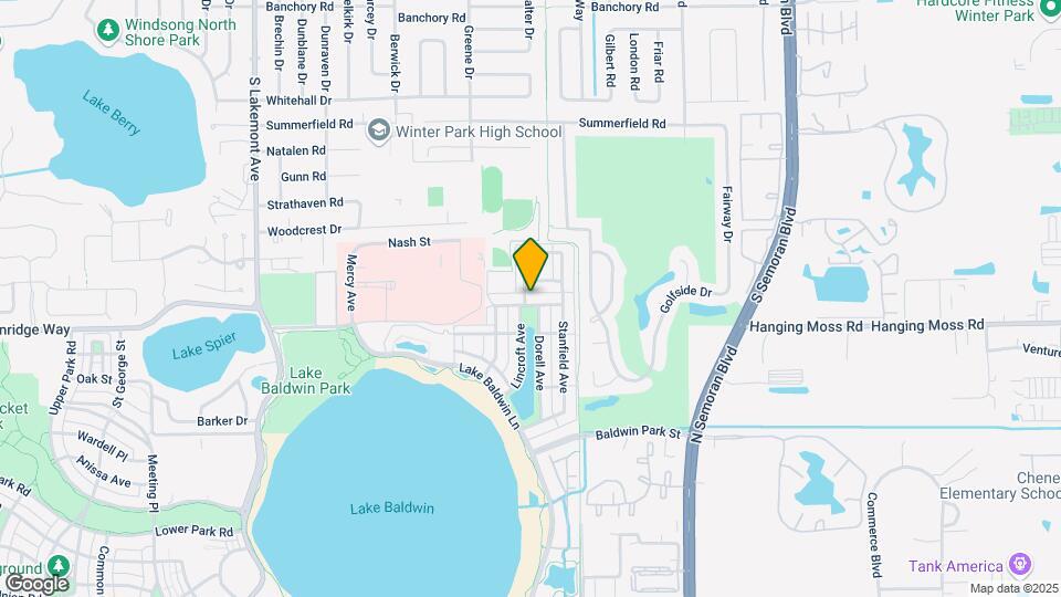 5303 High Park Ln Map and Location Details