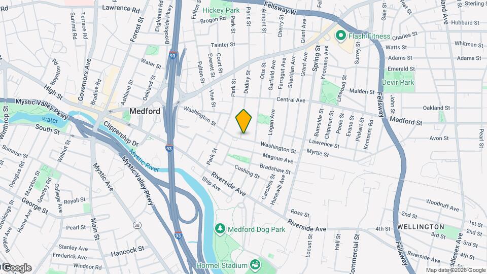 3 Dudley St, Unit 1 Map and Location Details