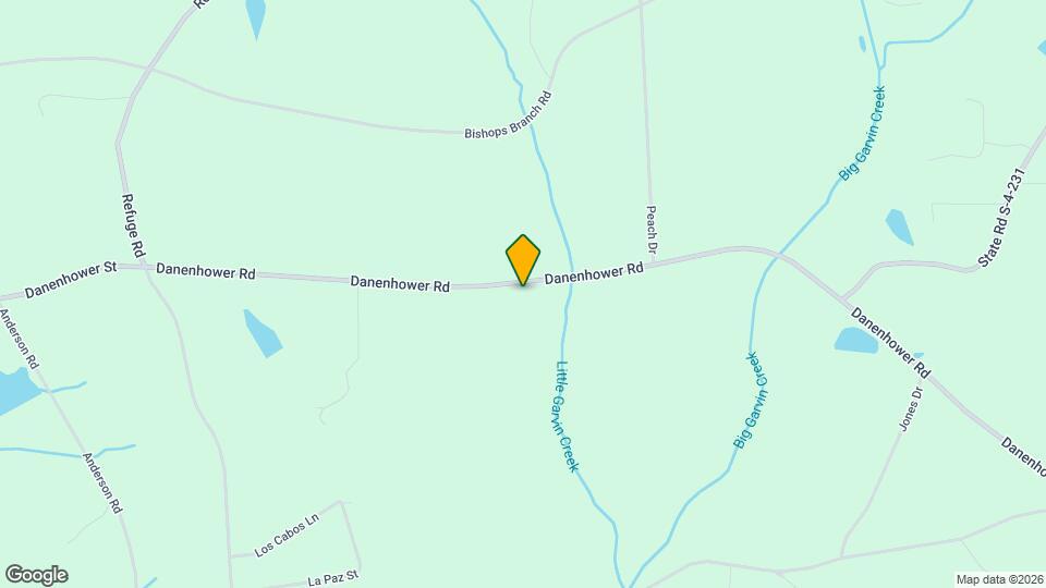 1706 Danenhower Rd Map and Location Details