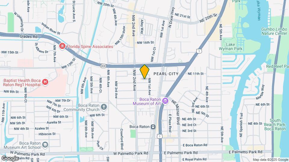 125 NW 10th St Map and Location Details