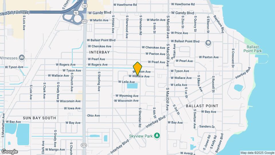 3304 W Wallace Ave Map and Location Details