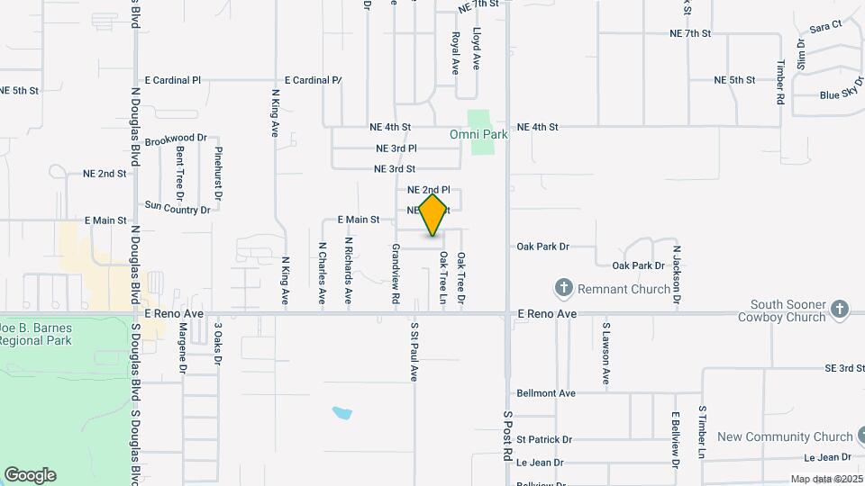 9709 Grissom Dr Map and Location Details