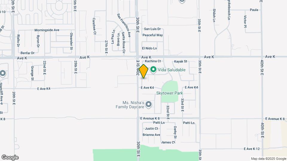 43430 Rucker St Mapa y Detalles de la Ubicación